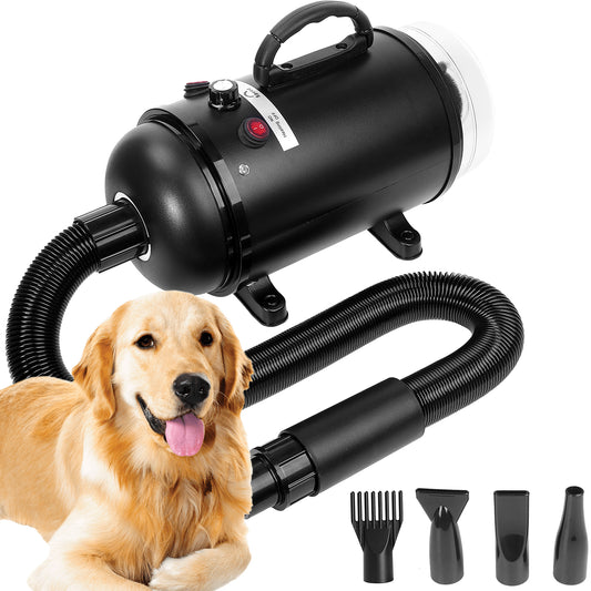 2 in 1 Pet Grooming Dryer Blow Blaster Blower Cat Dog Hair Dryer Pet Hair Vacuum Cleaner 2800W