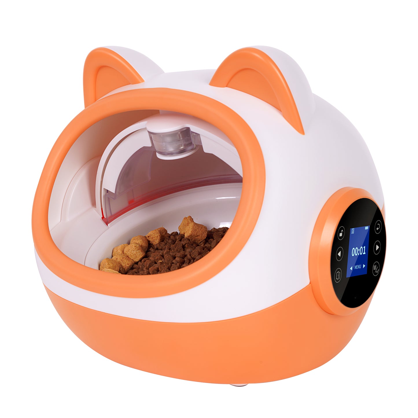 Upgraded RFID Automatic Microchip Pet Feeder Cat Feeder Prescription Diets Feeding 1-9 Meals Control