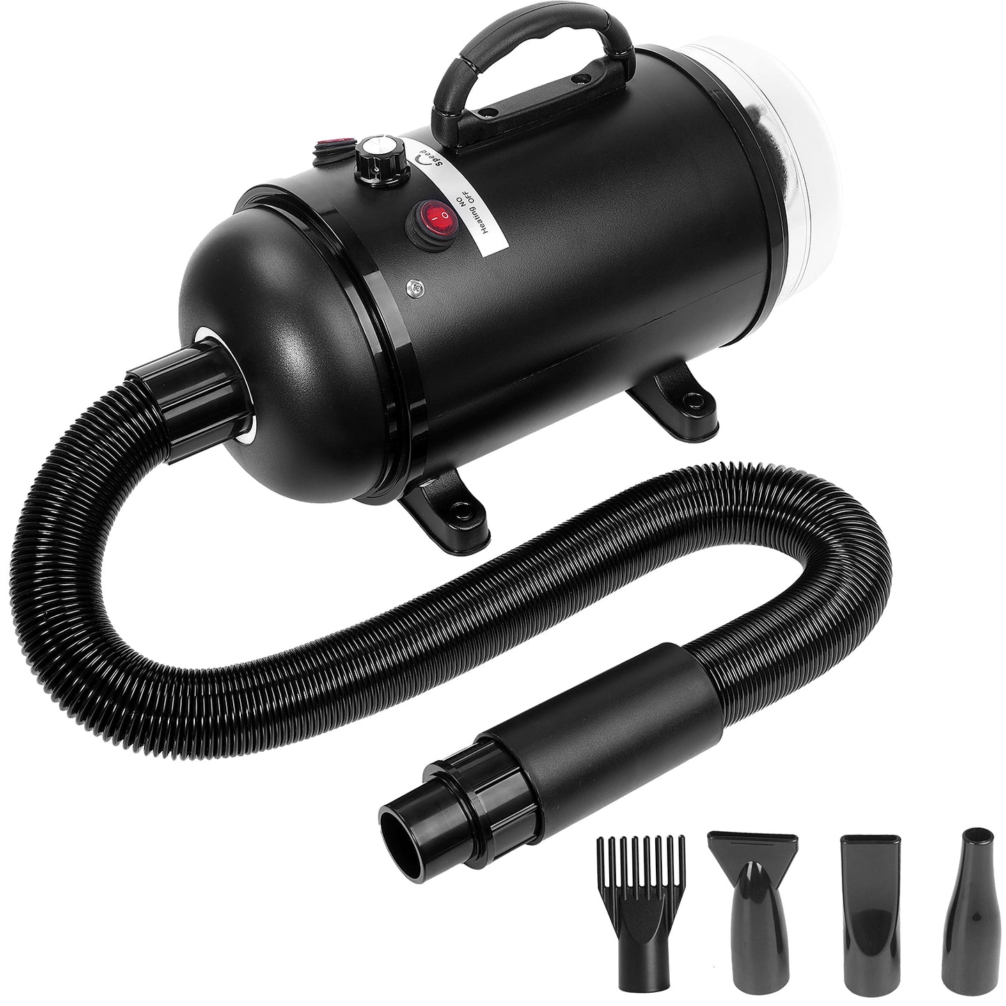 2 in 1 Pet Grooming Dryer Blow Blaster Blower Cat Dog Hair Dryer Pet Hair Vacuum Cleaner 2800W